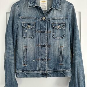 J. Crew Classic Blue Jean Jacket
